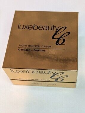 New Luxe Beauty Collagen & Peptide Night Cream 1.7oz